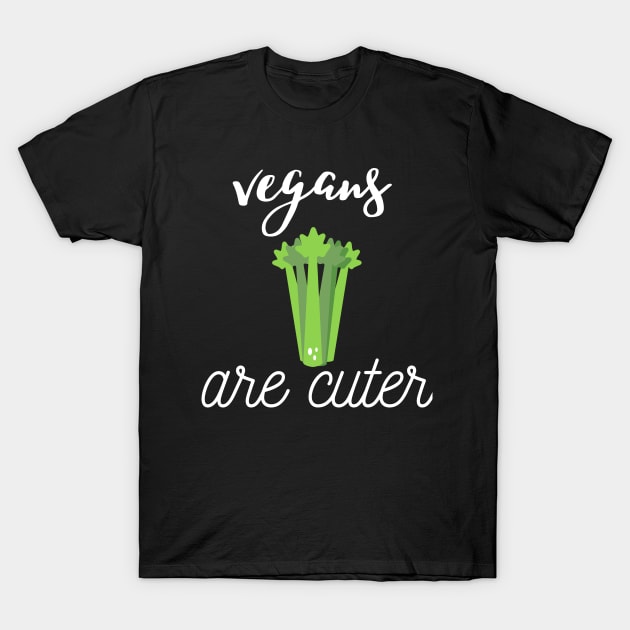 Vegans Are Cuter T-Shirt by Success shopping